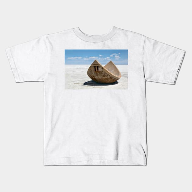 Surreal Landscape Kids T-Shirt by DarlaHallmark